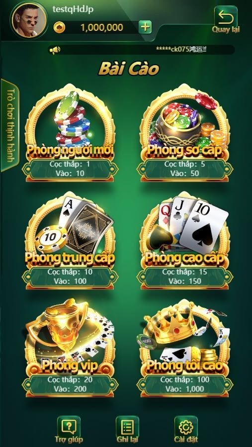 LuckyBomb Casino game